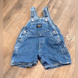 Kids OshKosh B’gosh Shortalls Size 12 Month